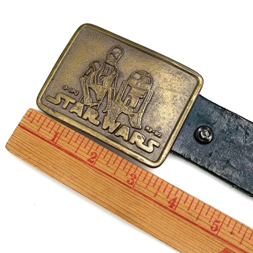 STAR WARS metal belt buckle kids size 30